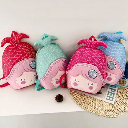 Princess Sequin Toddler Backpack Mermaid Fishtail Kids - Smarsty