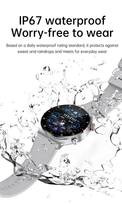 LIGE Bluetooth Smart Watch with ECG PPG Tracking - Smarsty