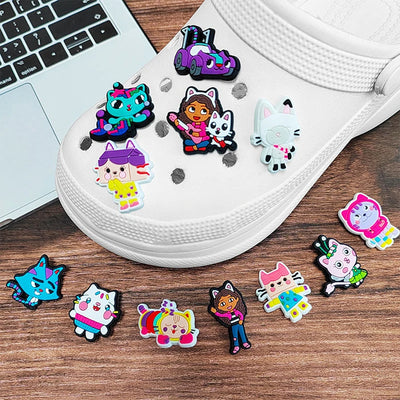 12Pcs Cartoon Shoe Charms,Shoe Decoration Charms,Cute Shoe Charms for Croc Kids Boys Girls Men Women Party Birthday Gifts - Smarsty