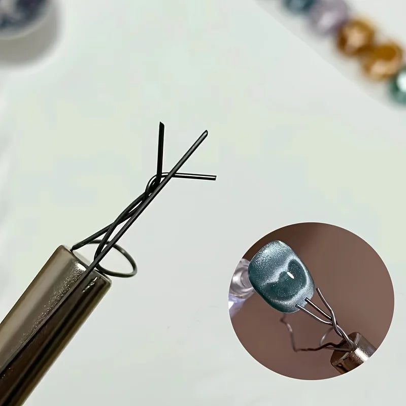 Cat Eye Nail Magnet Set for Stunning Nail Art - Smarsty