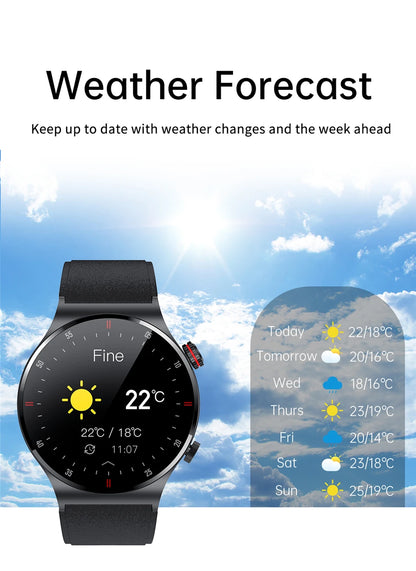 LIGE Bluetooth Smart Watch with ECG PPG Tracking - Smarsty