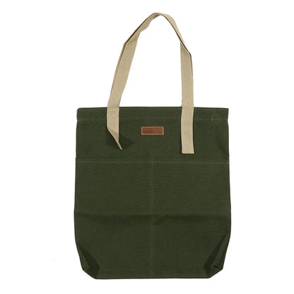 Women Canvas Tote Bag Large Capacity Reusable Shopping Bag - Smarsty