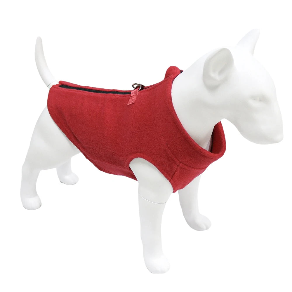 Winter Fleece Dog Jacket for Small Pets - Smarsty