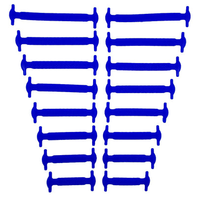 16pcs/lot Silicone Shoelaces No Tie Shoelaces 12 colors Elastic Lace Shoelace Creative Lazy Silicone Laces Rubber Lace - Smarsty