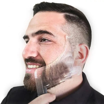 Beard Shaping Template Comb for Symmetrical Styling - Smarsty