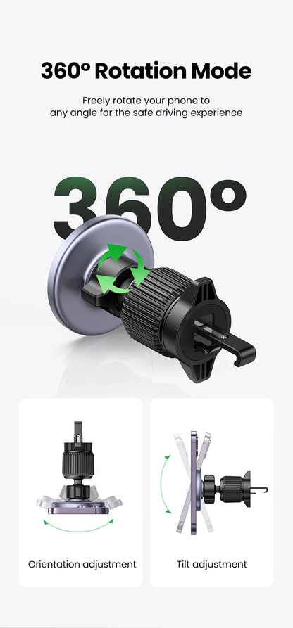 Magnetic Car Phone Holder Air Vent Mount For IPhone - Smarsty