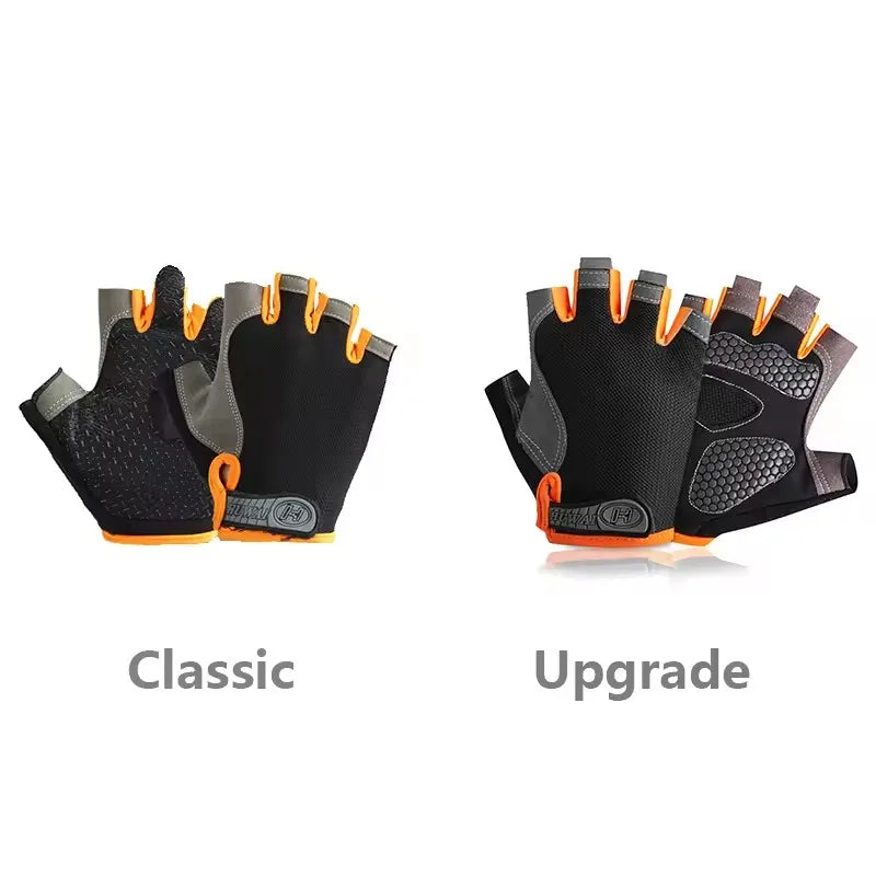 Breathable Anti Slip Half Finger Cycling Gloves for Men and Women - Smarsty