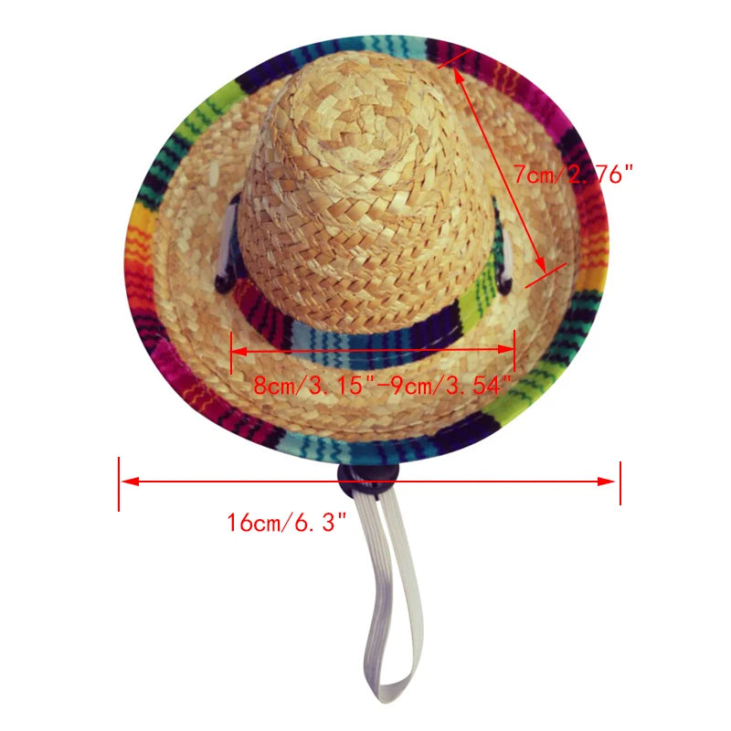 Cute Sun Hat for Dogs and Cats Durable Accessory - Smarsty