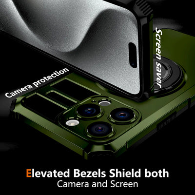 Luxury Shockproof Armor Magnetic Case For iPhone 17 16 15 14 13 12 11 Pro Max 16Pro 15Pro for Magsafe Wireless Charge Cover