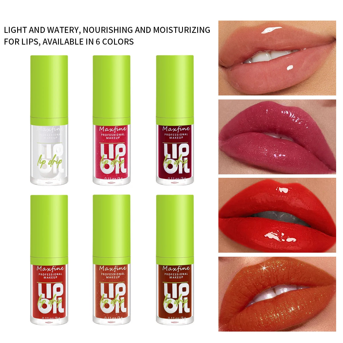 Waterproof Hydrating Lip Gloss with Long-lasting Moisture - Smarsty