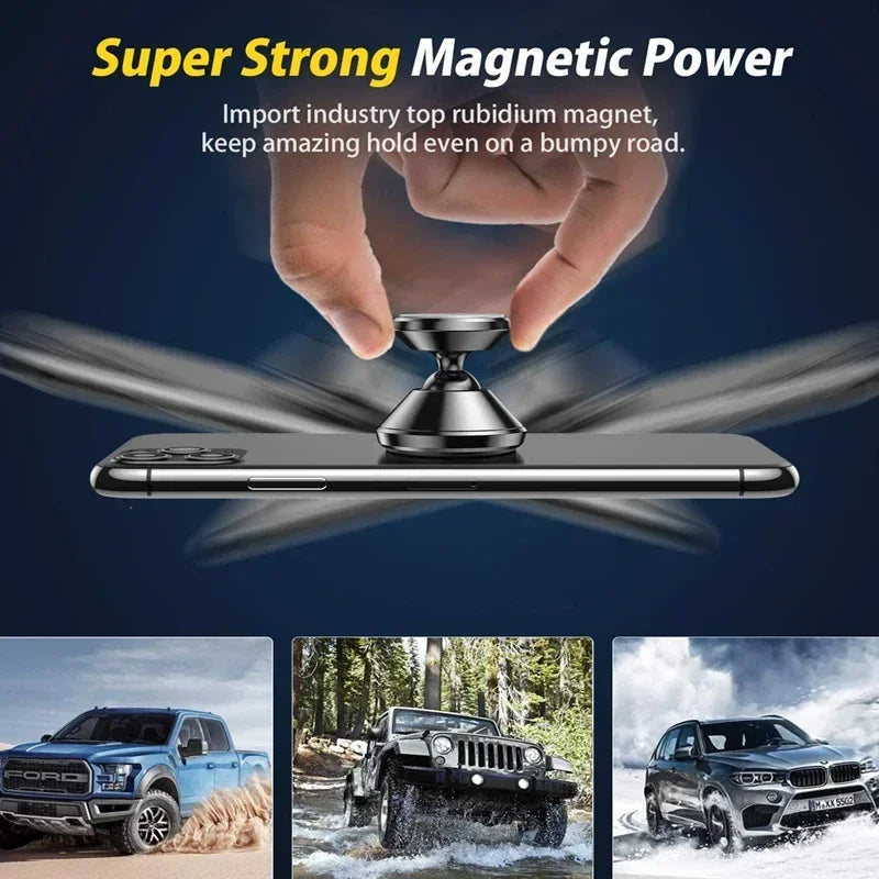 Magnetic Car Phone Holder Mount For All Smartphones - Smarsty
