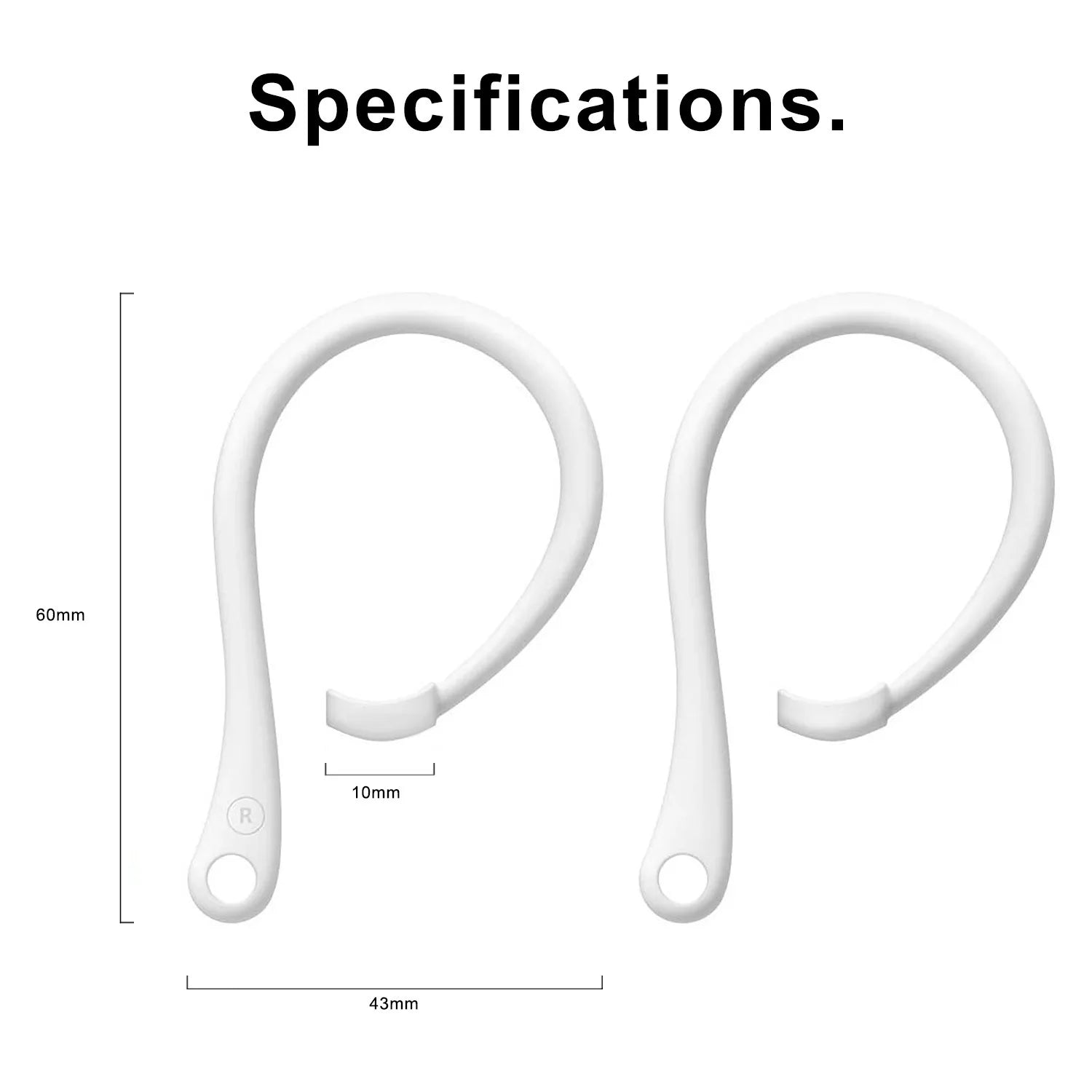 Bluetooth Earphone Silicone Earhook for Secure Fit - Smarsty