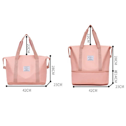 Expandable Carry On Travel Bag With Large Capacity Handy - Smarsty