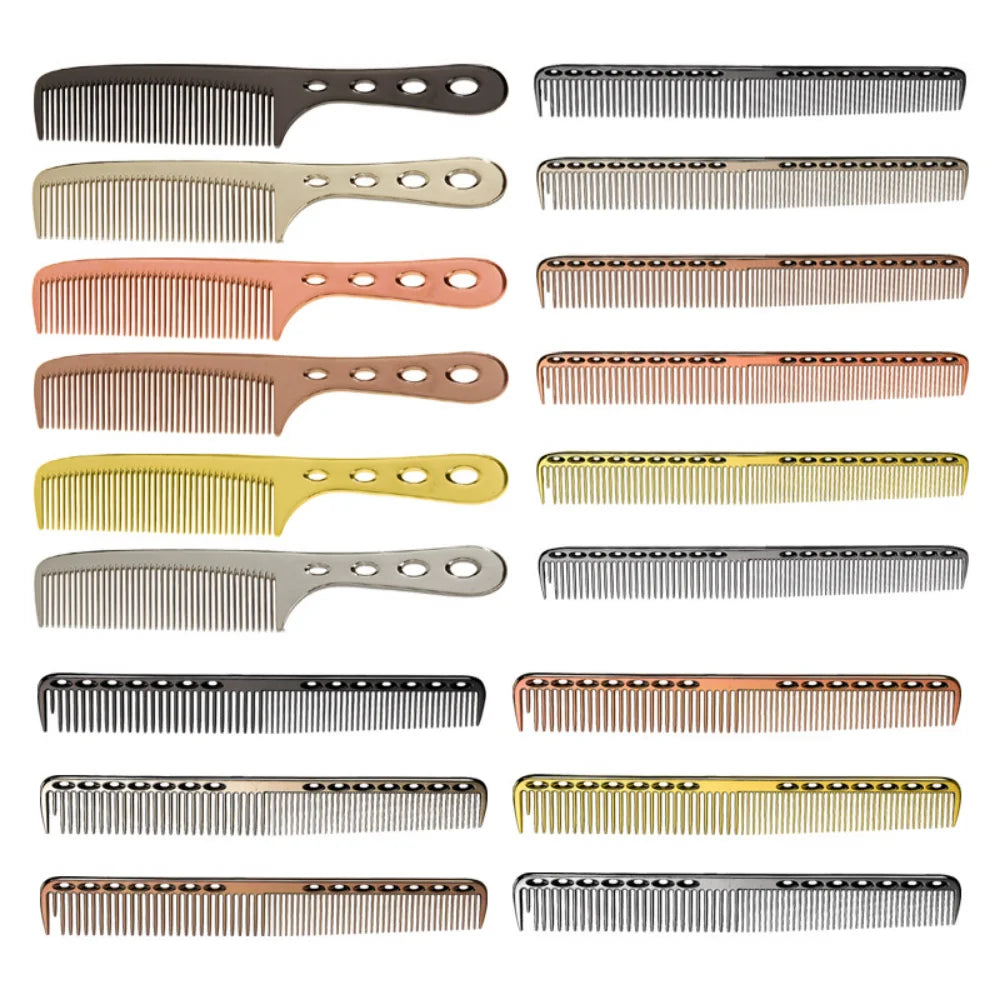 Space Aluminum Hair Comb for Professional Hairdressing - Smarsty