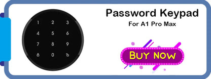 A1 Pro Bluetooth Smart Door Lock With Easy Installation - Smarsty