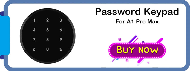 A1 Pro Bluetooth Smart Door Lock With Easy Installation - Smarsty