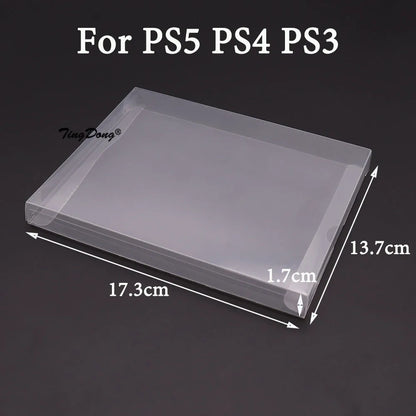 10PCS Clear Game Cartridge Box Protectors for Nintendo - Smarsty