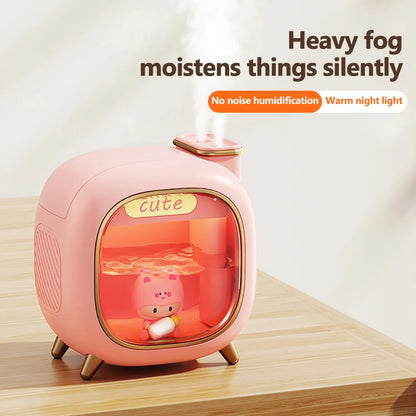 Cute Cartoon Ultrasonic Humidifier with Large Capacity - Smarsty