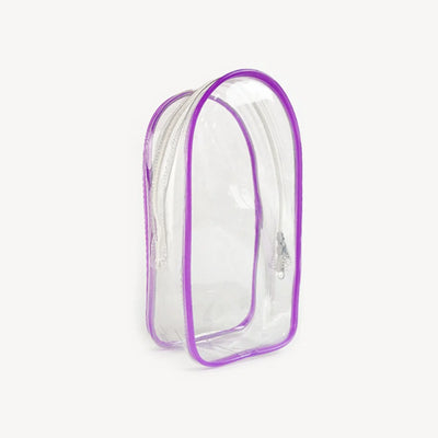 Colorful Transparent Protector Case Organizer Box for 17cm Labubu V3 Dolls Outdoor Display Bag With Keychain Doll Accessories by Smarsty