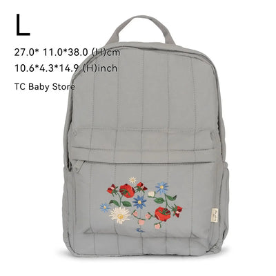 Cotton Kids Backpack For School Unisex Lightweight Comfort - Smarsty