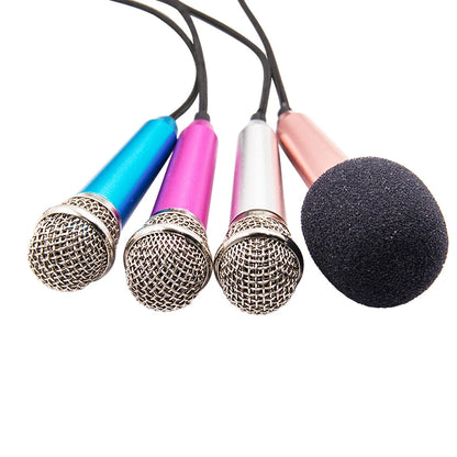 Portable 3.5mm Stereo Microphone for Karaoke and Recording - Smarsty