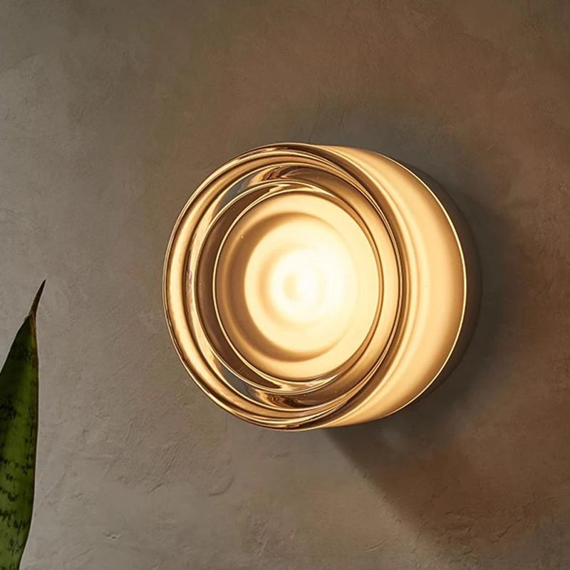 Modern LED Wall Lamp Amber Jelly Fixture for Home Decor - Smarsty
