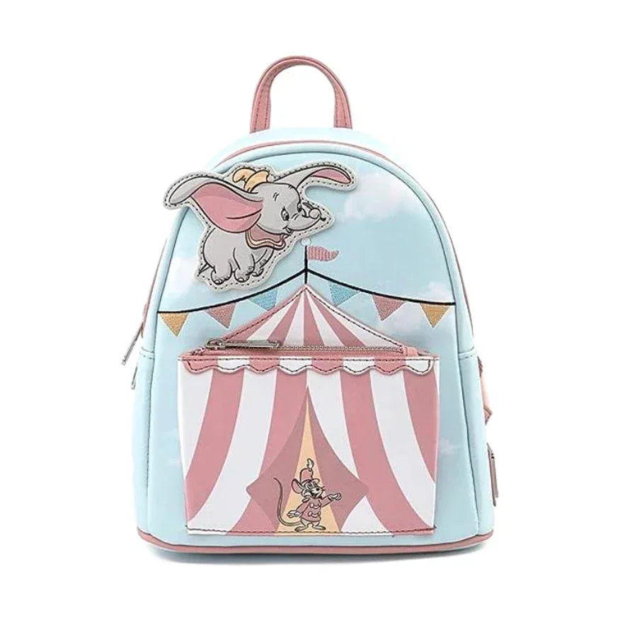 Beauty and the Beast Cartoon Backpack PU Leather Bag - Smarsty