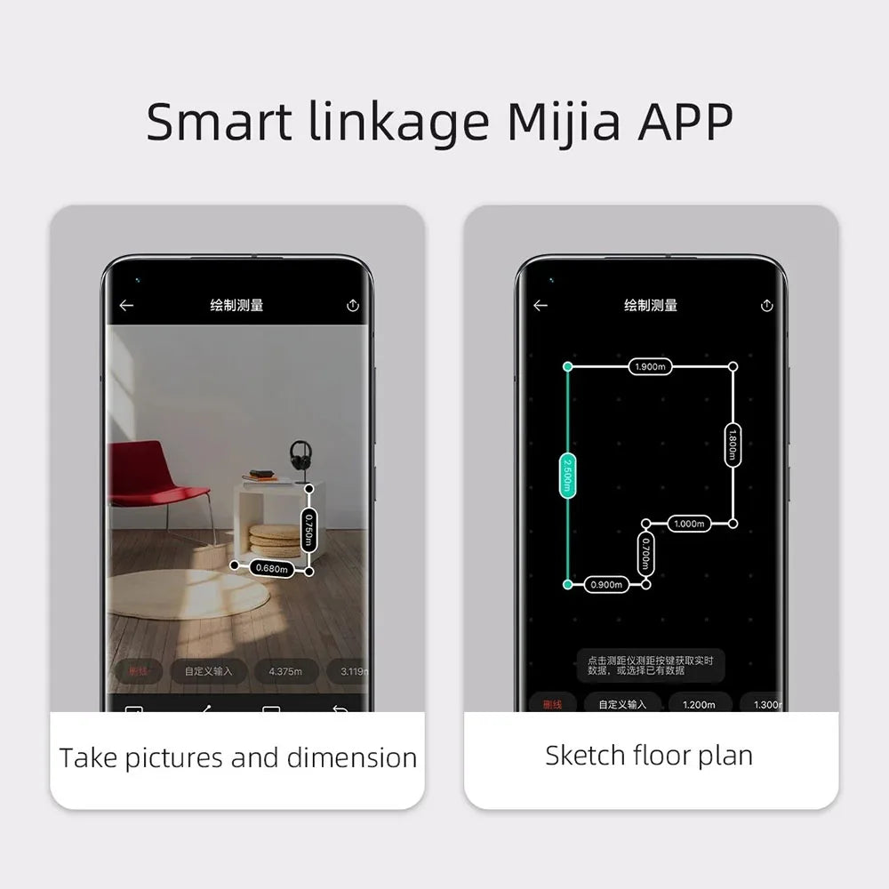Xiaomi Mijia Smart Laser Rangefinder with LCD Display - Smarsty