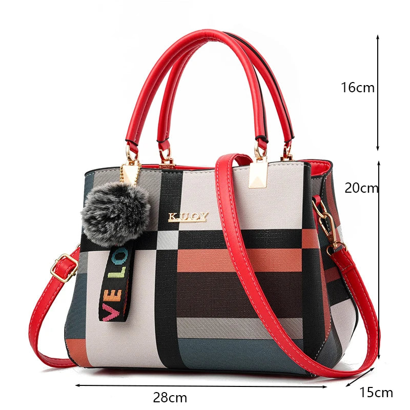 PU Leather Crossbody Bag For Women Large Capacity Travel - Smarsty