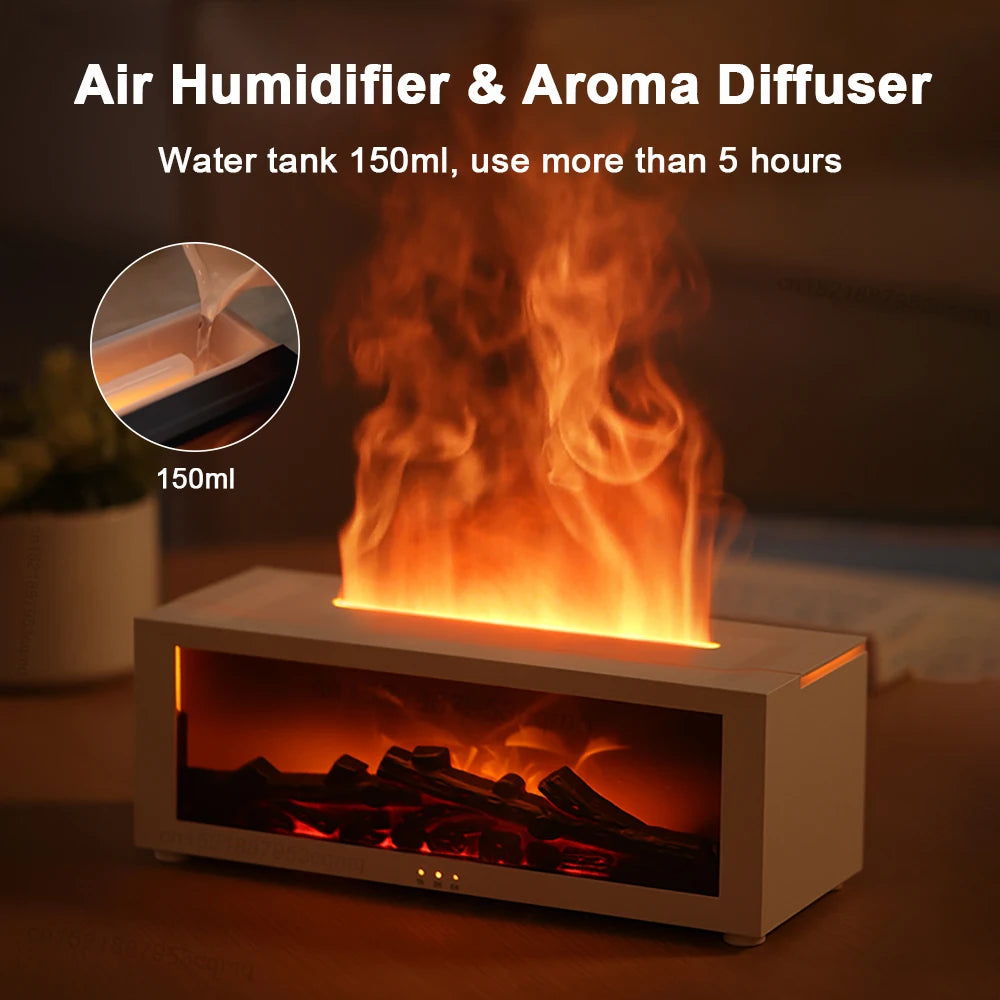 Aroma Humidifier with RGB Light and Remote Control - Smarsty