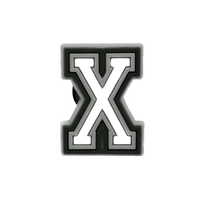 Letter Shoe Charms Decorations for Crocs 1pcs Alphabet Pins Boys Girls Kids Jeans Women Charm Xmas Gifts Favors Shoe Accessories