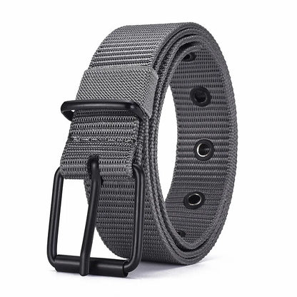 Unisex Canvas Belt Durable Outdoor Sports Pin Buckle - Smarsty