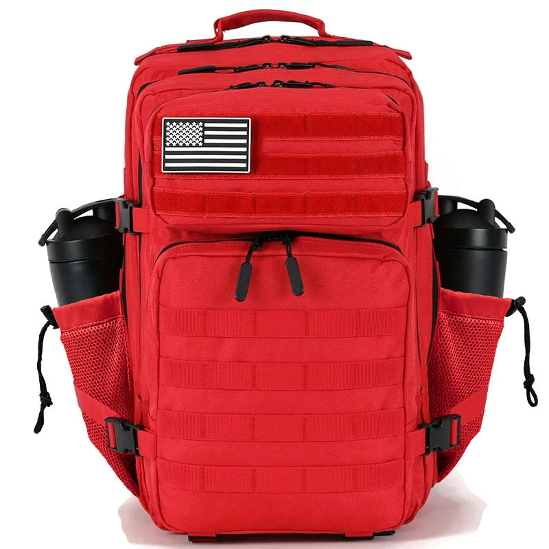 45L Meal Prep Management Backpack Gym Tactical Waterproof Insulated Lunch Cooler Bag Hiking Camping Travel Rucksack - Smarsty