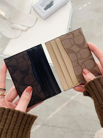 Luxury Design Wallets for Women Multi-Function Card Holder PU Leather Female Small Card Bag Short Women's Purse - Smarsty