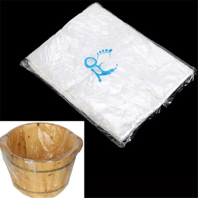 90 Pieces Disposable Foot Tub Liners for Easy Spa Treatment - Smarsty