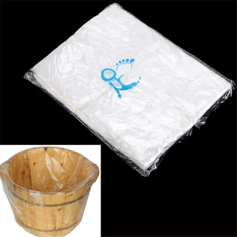 90 Pieces Disposable Foot Tub Liners for Easy Spa Treatment - Smarsty