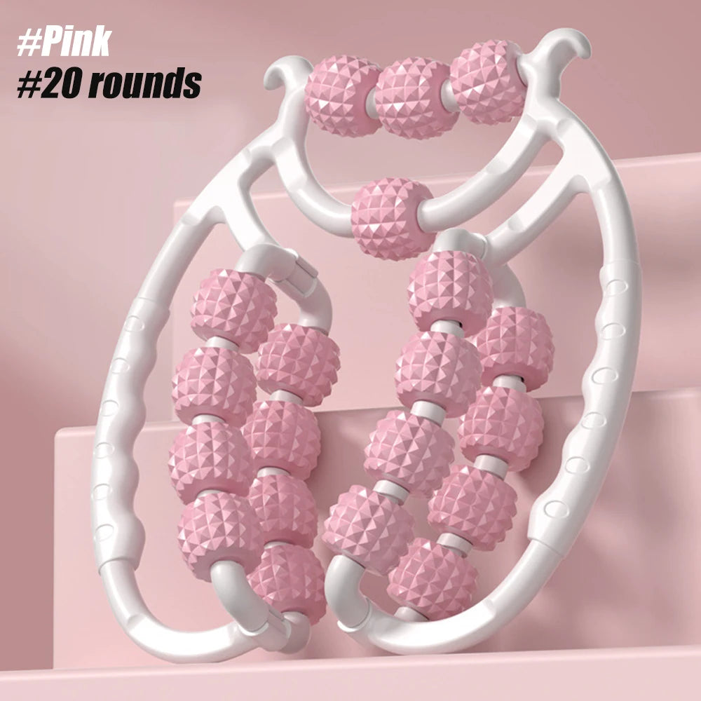 Portable Round Massager Roller for Targeted Cellulite Relief - Smarsty
