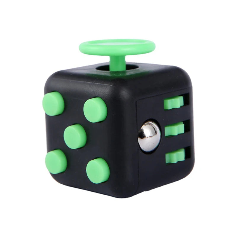 6/12 Sides Cube Decompression Toy Rainbow Stress Relief Autism ADHD OCD Anxiety Sensory Toys Fingertip Desk Toy for Kids Adult by Smarsty