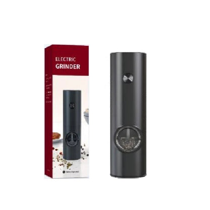 Electric Automatic Salt & Pepper Grinder with Spice Mill Storage Bins Kitchen Adjustable Grinding Tool
