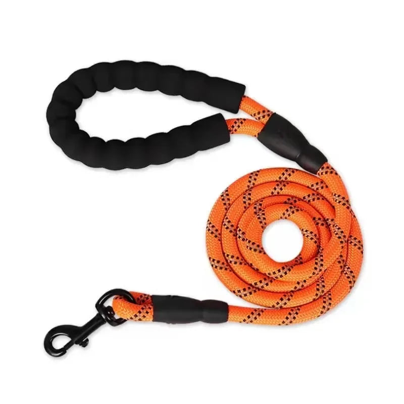 Reflective Dog Leash for All Sizes with Breakaway Feature - Smarsty