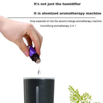 300ml Silent Car Air Humidifier With Color Night Light - Smarsty