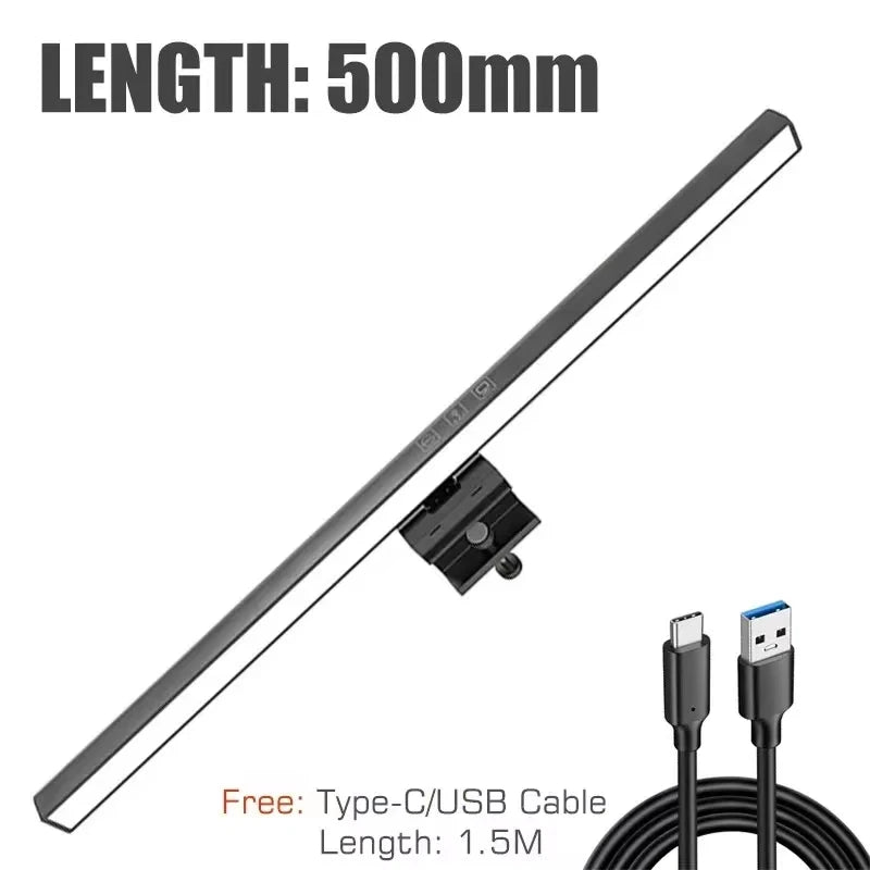 LED Computer Monitor Light Bar for Eye Protection and Dimming - Smarsty