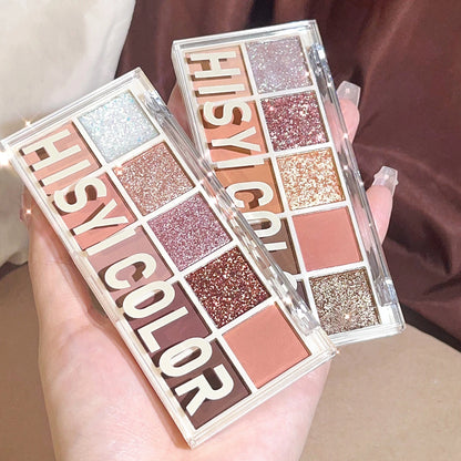 Star Rejuvenation Ten-Color Eye Shadow Palette Matte Finish - Smarsty