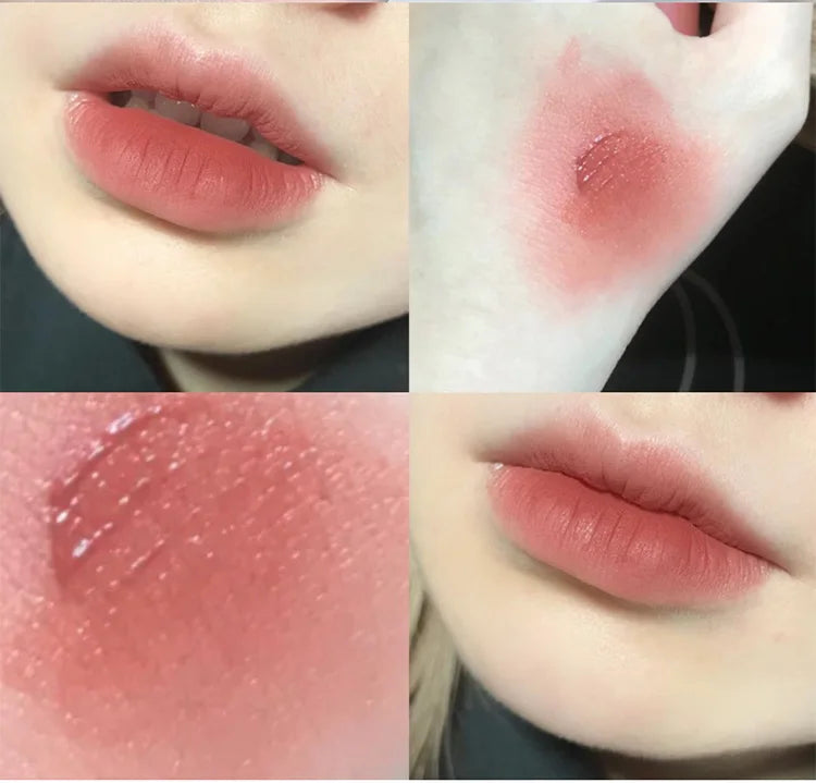 Gege Bear Rabbit Matte Velvet Lip Glaze Long Lasting Moisture - Smarsty