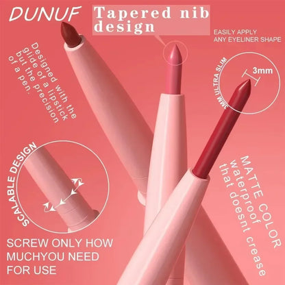 Matte Red Brown Lip Liner Pencil for Plump Lips - Smarsty