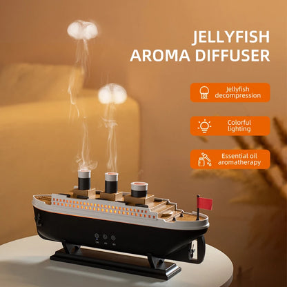 Ultrasound Air Humidifier with Colorful Night Light - Smarsty