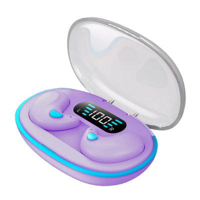 BT 5.3 Invisible Sleep Earphones Touch Control Sense-Free Micro Sleep Earbuds IPX5 Waterproof Open Ear Headsets for Better Sleep