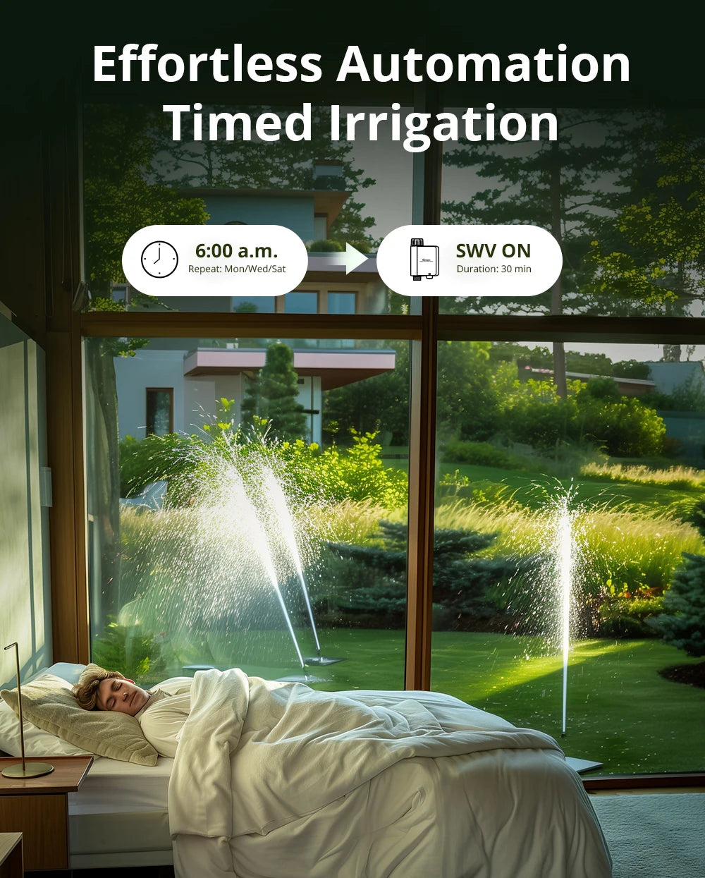 Sonoff Zigbee Smart Water Valve for Automatic Irrigation - Smarsty