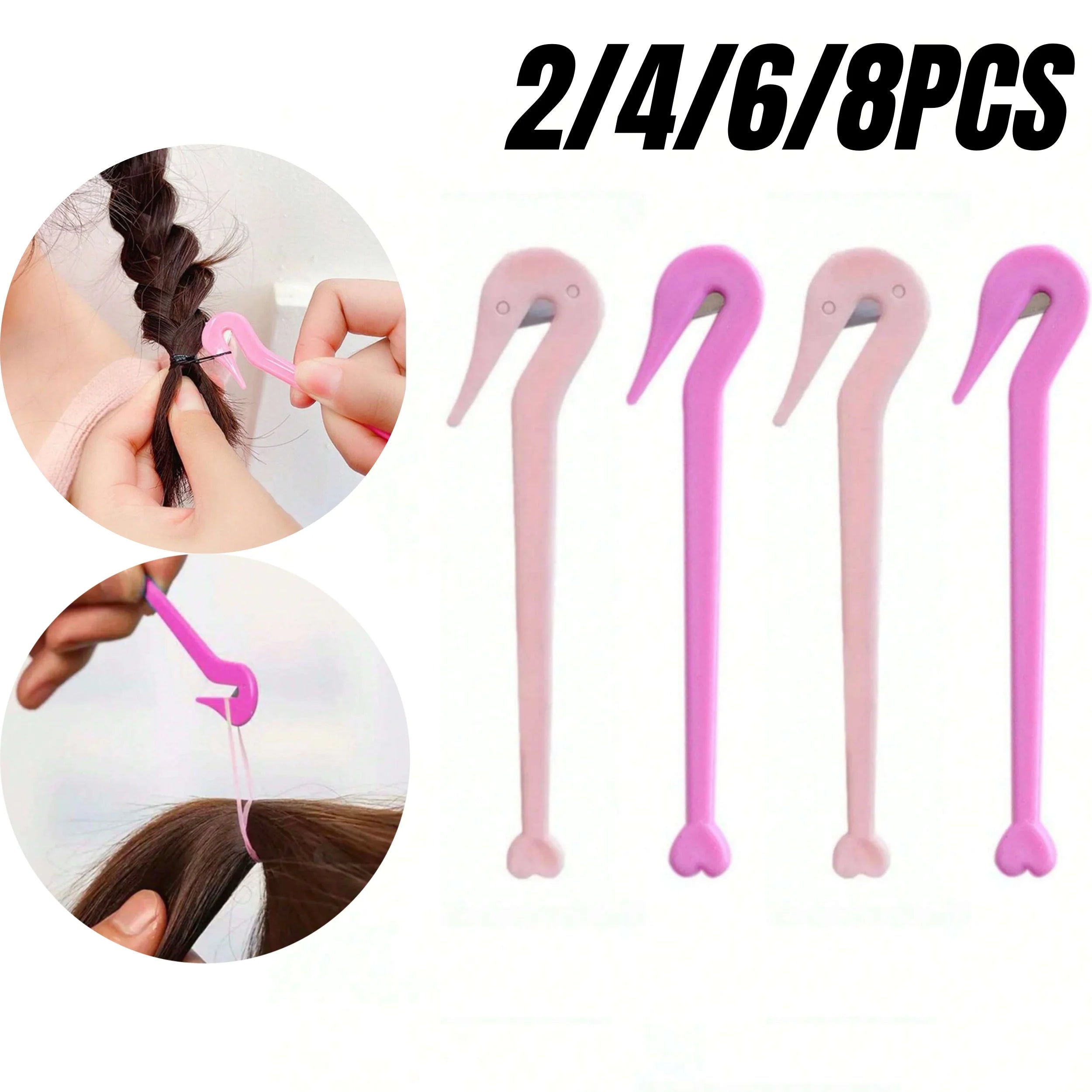 Disposable Elastic Hair Band Cutter Tool for Easy Ponytail Removal - Smarsty