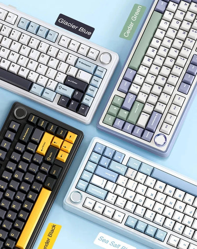 Gaming Mechanical Keyboard 75 Percent RGB Gasket Structure - Smarsty